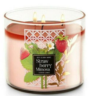  Strawberry Candle