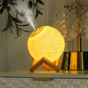 l Air Humidifier 3D Moon Lamp  